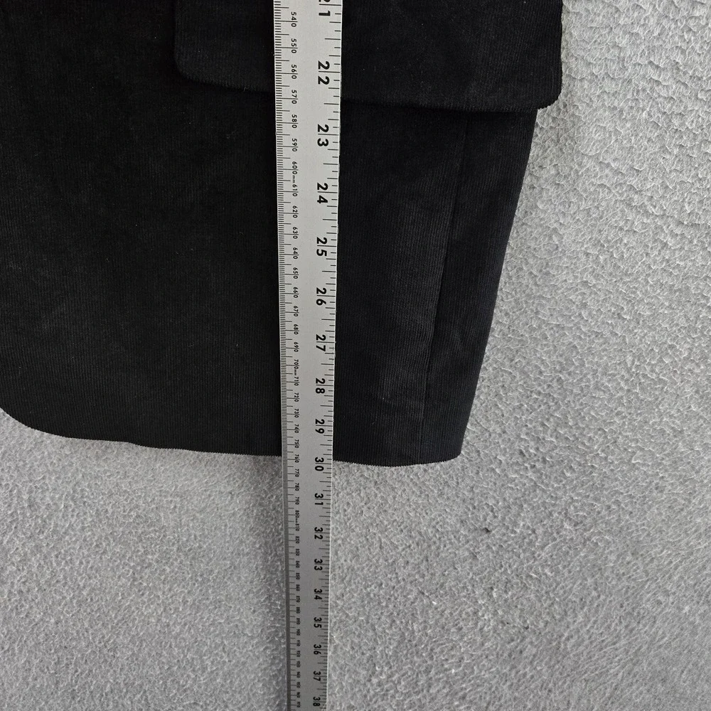Lauren Ralph Lauren Men Blazer 44R Black Corduroy Sport Coat Button‎ Suede Elbow
